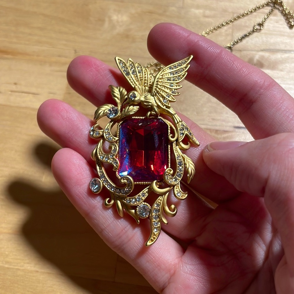 Vintage rubby necklace